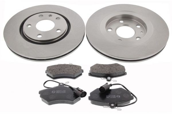 MAPCO 47786 Brake discs and pads set Front Axle, Vented