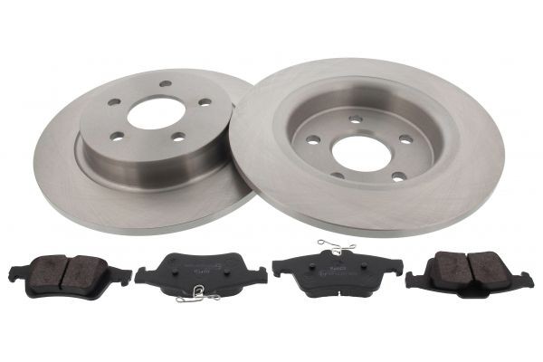 Brake discs and pads set 47909 Ford Focus Mk3 Estate 1.5TDCi ECOnetic 105hp 77kW MY 2022