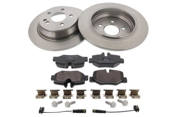 Great value for money - MAPCO Brake discs and pads set 47915