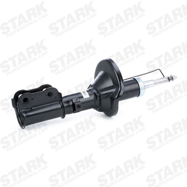 STARK SKSA-0131854 Shock absorber Front Axle Left, Gas Pressure, Suspension Strut, Bottom Clamp, Top pin