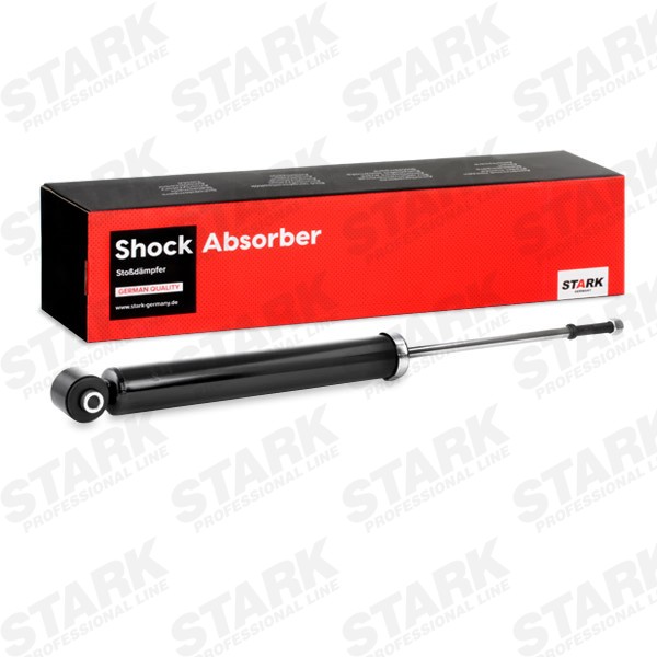 STARK SKSA-0131866 Shock absorber Rear Axle, Gas Pressure, 605x373 mm, Twin-Tube, Telescopic Shock Absorber, Top pin, Bottom eye