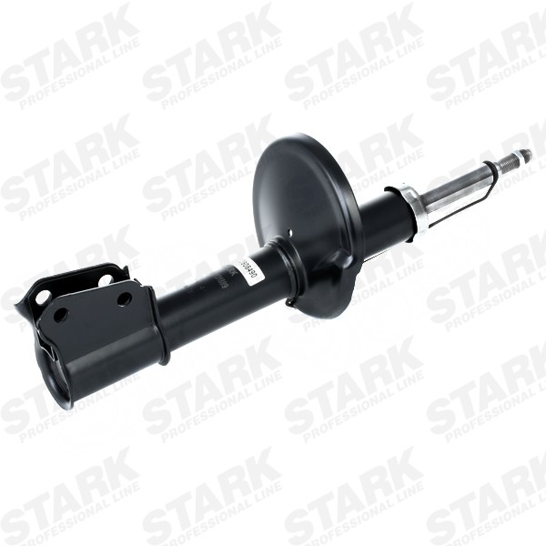 STARK SKSA-0131889 Shock absorber Front Axle, Gas Pressure, Twin-Tube, Suspension Strut, Damper with Rebound Spring, Top pin, Bottom Clamp