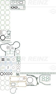 REINZ 01-31220-07 Dichtungsvollsatz, Motor für SCANIA 4 - series LKW in Original Qualität