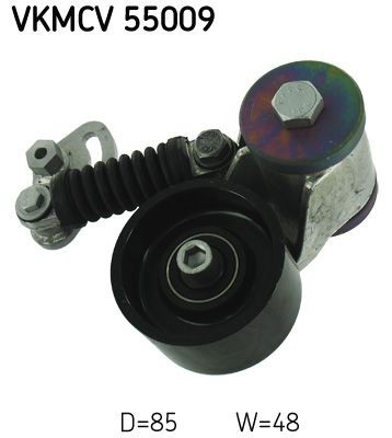 VKMCV 55009 SKF Spannrolle, Keilrippenriemen MAN F 2000