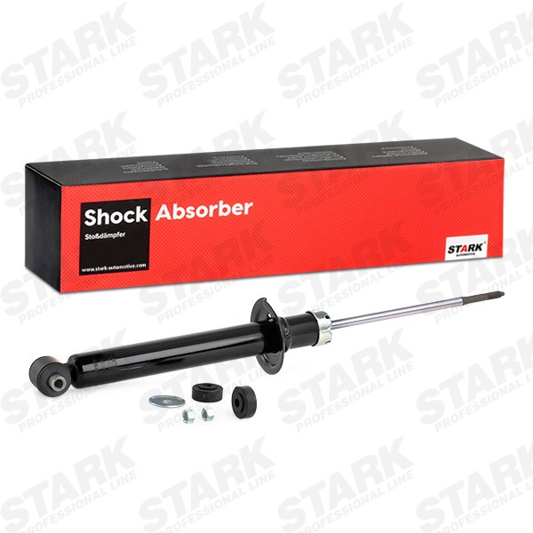 STARK Rear Axle, Gas Pressure, 552x357 mm, Twin-Tube, Telescopic Shock Absorber, Top pin, Bottom eye Shocks SKSA-0131902 buy