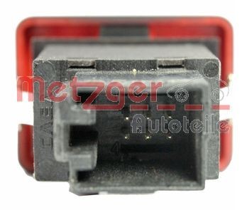 METZGER Hazard Light Switch 0916290 for AUDI A4