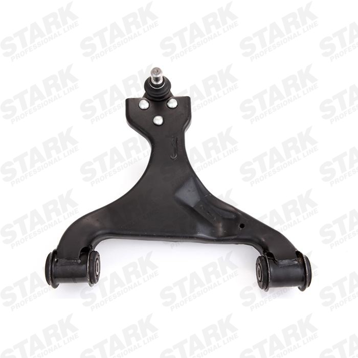 STARK SKCA-0050479 Suspension arm with ball joint, with rubber mount, Lower, Front Axle Left, Control Arm, Sheet Steel, Cone Size: 22 mm