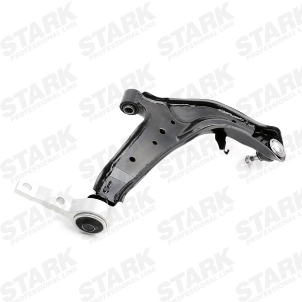 STARK SKCA-0050514 Suspension arm with ball joint, with rubber mount, Lower, Front Axle Left, Control Arm, Sheet Steel