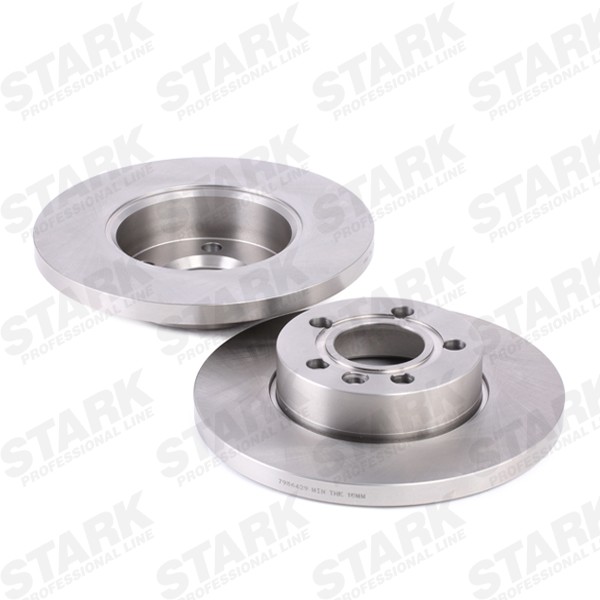 STARK SKBD-0022945 Brake rotor Front Axle, 282,0x18mm, 5/6x112, solid