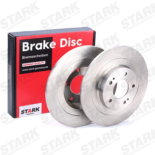 STARK SKBD-0023000 Brake disc Rear Axle, 302,0x10mm, 05/07x114,3, solid