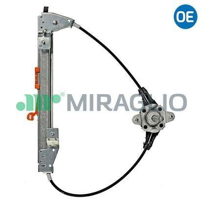MIRAGLIO 30/220 Window regulator Right Rear, Operating Mode: Manual