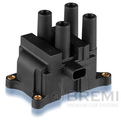 Ignition coil pack BREMI 3-pin connector, 12V, Block Ignition Coil - 20518