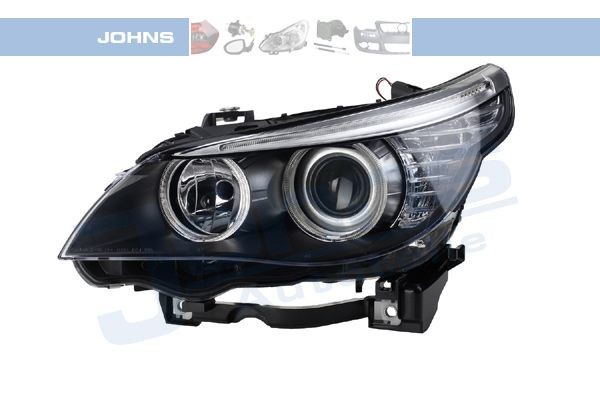 JOHNS 20 17 09-4 Headlight Left, H7/H7, with indicator, with motor for headlamp levelling