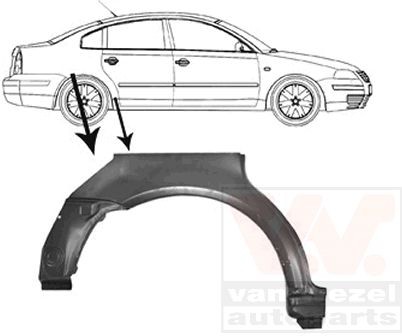 Seitenwand für VW PASSAT hinten und vorne günstig kaufen ▷  AUTODOC-Onlineshop