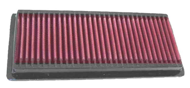 TRIUMPH SPEED Luftfilter 27mm, 100mm, 229mm, quadratisch, Langzeitfilter K&N Filters TB-9097