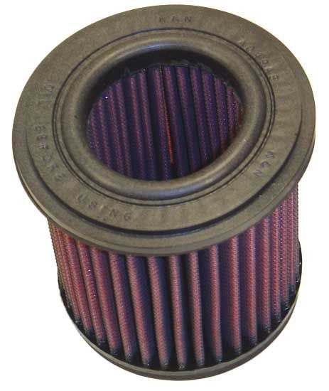 YAMAHA FZR Luftfilter 124mm, 64mm, 114mm, rund, Langzeitfilter K&N Filters YA-7585