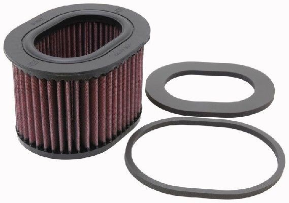 K&N Filters 108mm, 122mm, 156mm, oval, Long-life Filter Length: 156mm, Width: 122mm, Height: 108mm Engine air filter YA-1089 buy