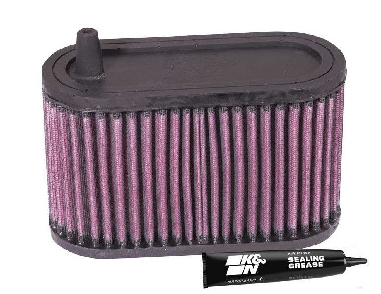 K&N Filters 116mm, 83mm, 194mm, oval, Long-life Filter Length: 194mm, Width: 83mm, Height: 116mm Engine air filter YA-1285 buy