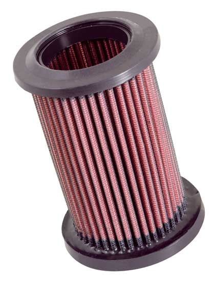 K&N Filters 140mm, 51mm, 89mm, round, Long-life Filter Length: 89mm, Width: 51mm, Height: 140mm Engine air filter DU-1006 buy