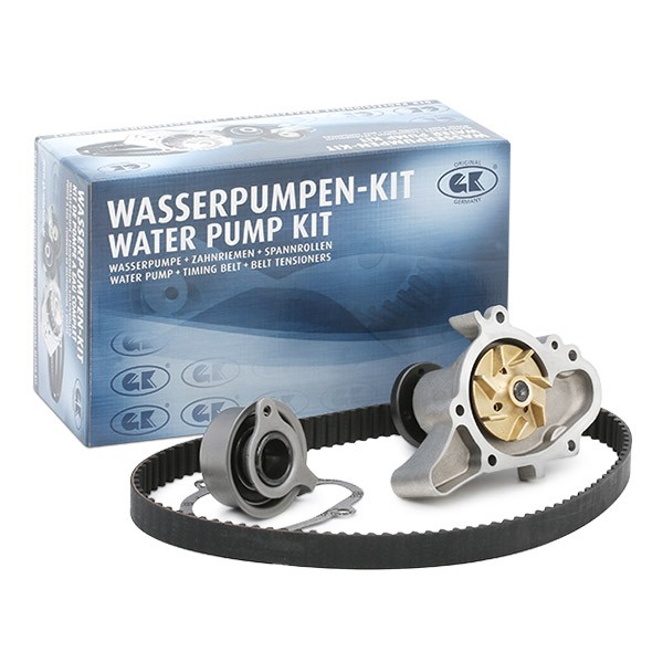 GK K987993A Water pump and timing belt kit Number of Teeth: 101, Width: 20 mm