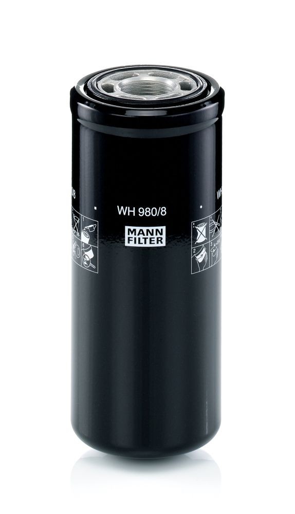 MANN-FILTER WH980/8 Hydraulic Filter, automatic transmission RE39390