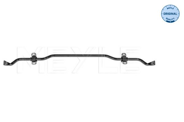 MEYLE 100 653 0013 Anti roll bar Rear Axle, with clamps, with rubber mount, ORIGINAL Quality