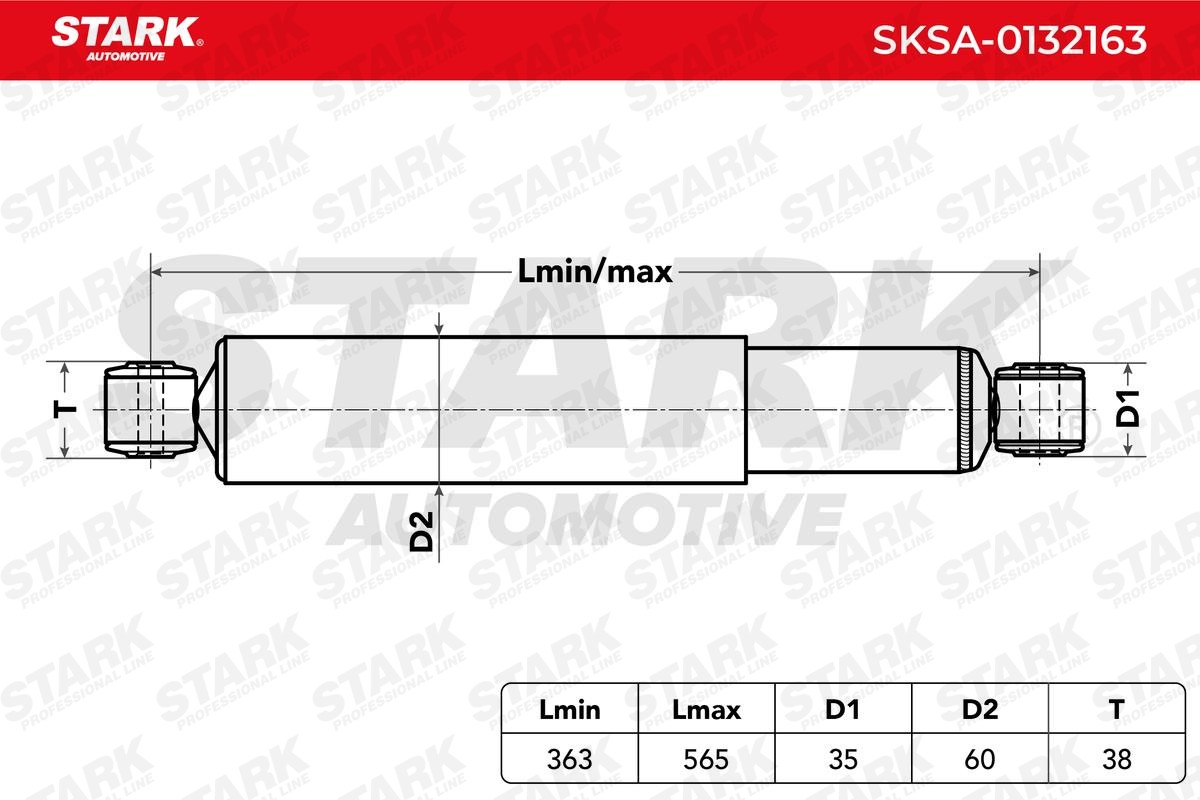 STARK Suspension shocks SKSA-0132163