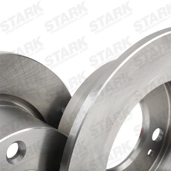 STARK SKBD-0023134 Brake rotor Rear Axle, 224,0x9mm, 5/7x107,95, solid