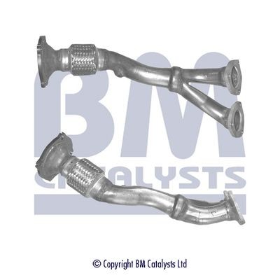 Original BM CATALYSTS Exhaust pipes BM70410 for AUDI A6