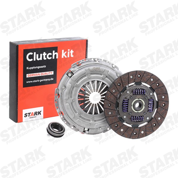 STARK SKCK-0100068 Clutch kit three-piece, with clutch pressure plate, with clutch disc, with clutch release bearing, 240mm
