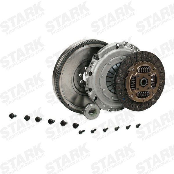 STARK SKCK-0100080 Kit completo de embrague cuatro piezas, con placa de apriete de embrague, con cojinete de desembrague, con volante motor, con plato de embrague, con juego de tornillos
