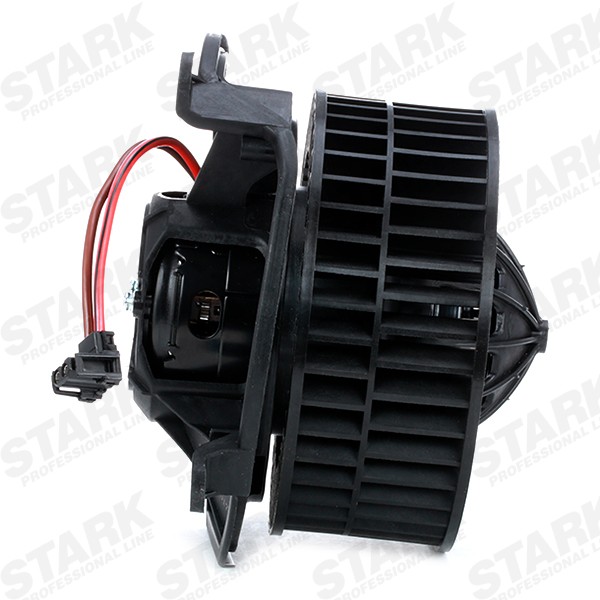 STARK SKIB-0310017 Heater fan motor for vehicles with automatic climate control, for vehicles with air conditioning, for left-hand drive vehicles, without integrated regulator