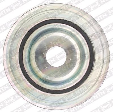 SNR DPF359.17K1 Crankshaft pulley Ø: 153mm, Number of ribs: 6, with rubber mount