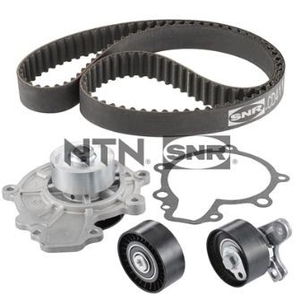 Opel ANTARA Water pump and timing belt kit SNR KDP453.350 cheap