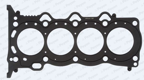 AG7620 PAYEN Cylinder head gasket TOYOTA 0,95 mm, Multilayer Steel (MLS), Notches/Holes Number: 5