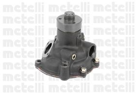 METELLI 24-0841 Water pump with seal, Mechanical, Grey Cast Iron, for v-ribbed belt use