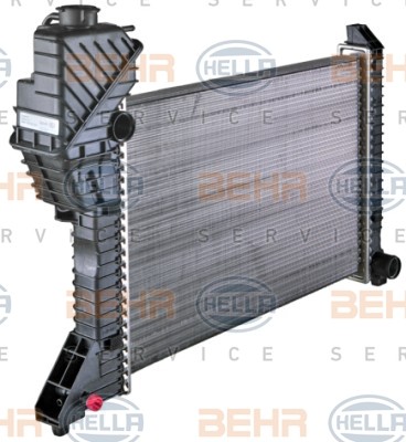HELLA Radiator, engine cooling 8MK 376 721-354 suitable for MERCEDES-BENZ SPRINTER