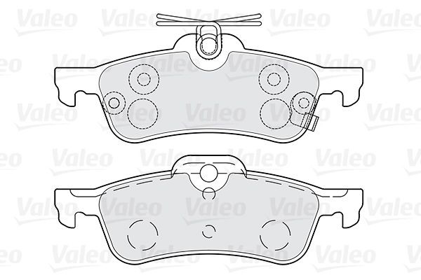 VALEO Brake pad kit 301028