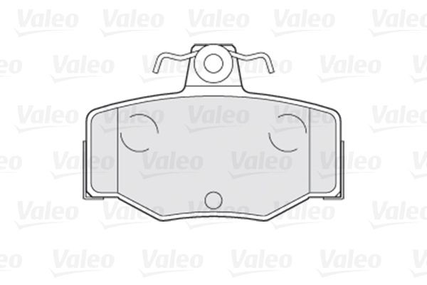 VALEO Brake pad kit 301057 for NISSAN PRIMERA, ALMERA