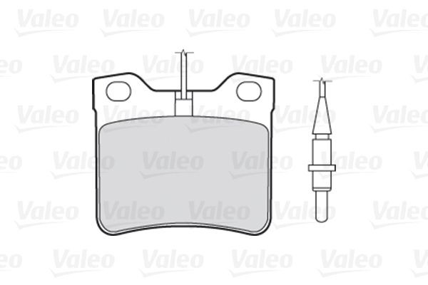 VALEO Brake pad kit 301062