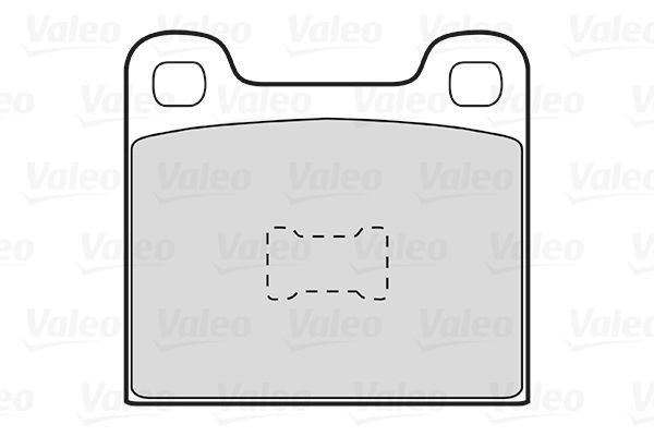 VALEO Brake pad kit 301099