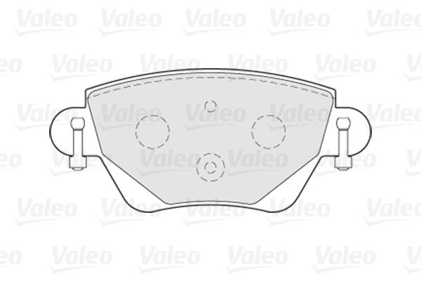 VALEO Brake pad kit 301434