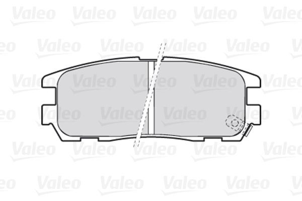 VALEO Brake pad kit 301507