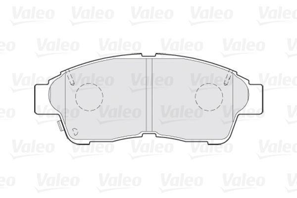 VALEO Brake pad kit 301551