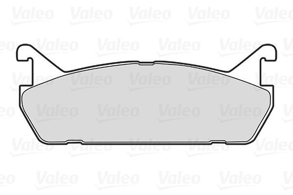 VALEO Brake pad kit 301624
