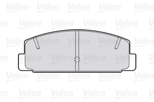 VALEO Brake pad kit 301780