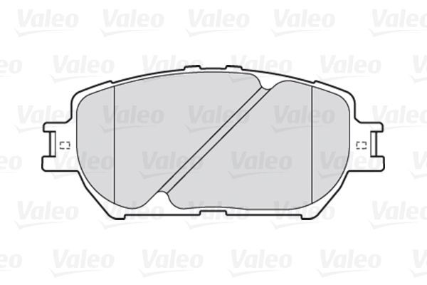 VALEO Brake pad kit 301862 for TOYOTA CAMRY, SOLARA, WISH