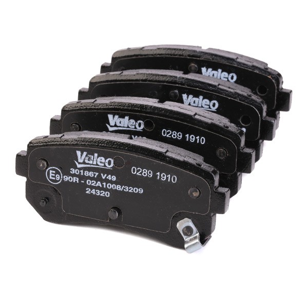 301867 Disc brake pads VALEO 301867 review and test