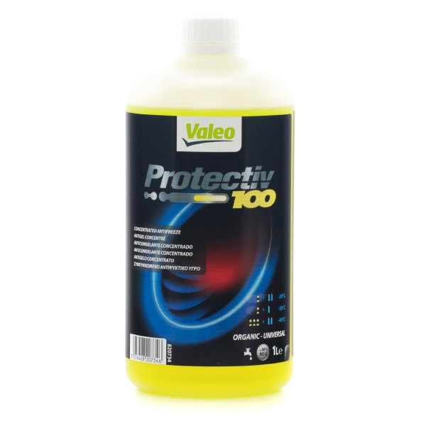 820734 VALEO PROTECTIV 100 Kühlmittel G12 gelb, 1l, -38(50/50)