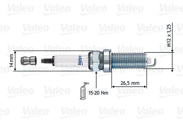VALEO Engine spark plug 246863 buy